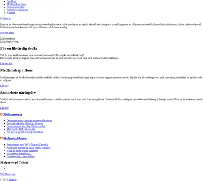 ifous.se startsida 2011