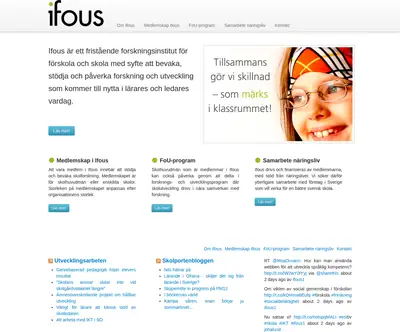 ifous.se startsida 2013
