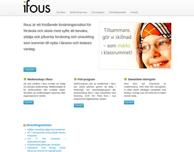 ifous.se startsida 2014