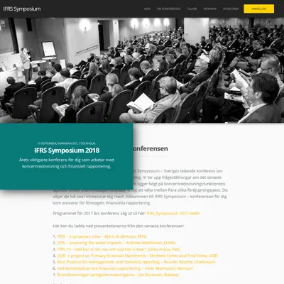 www.ifrssymposium.se startsida 2018