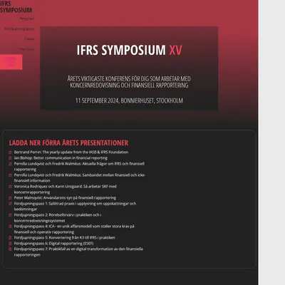 www.ifrssymposium.se startsida 2024