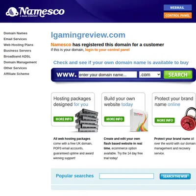 igamingreview.com startsida 2010
