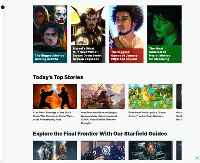 IGN startsida 2024