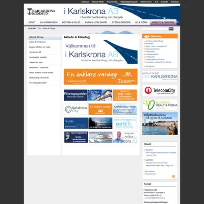i Karlskrona startsida 2014