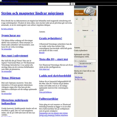 www.illvet.se startsida 2009