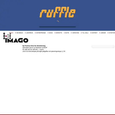 Imago startsida 2014