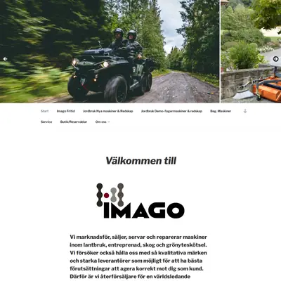 Imago startsida 2025