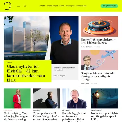 www.impactloop.se startsida 2023