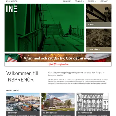 IN3PRENÖR startsida 2019