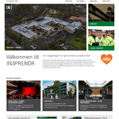 IN3PRENÖR startsida 2025