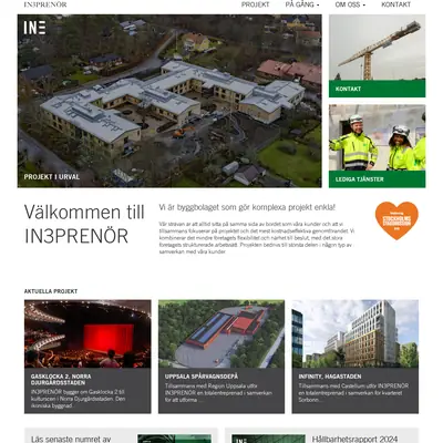 IN3PRENÖR startsida 2026