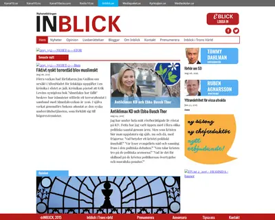 Inblick startsida 2015