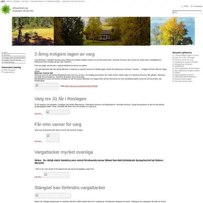 infocentrum.se startsida 2013