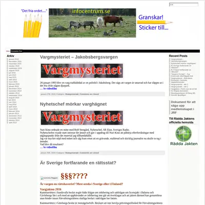 infocentrum.se startsida 2016