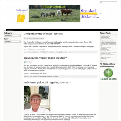 infocentrum.se startsida 2020