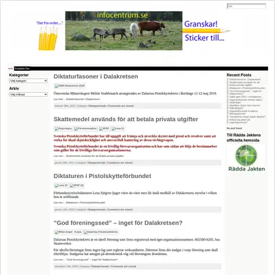 infocentrum.se startsida 2021