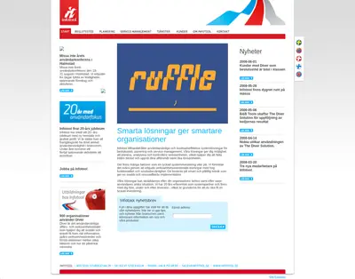 Infotool Nytt startsida 2008