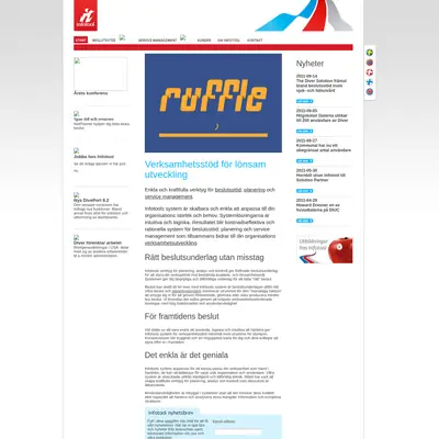 Infotool Nytt startsida 2011