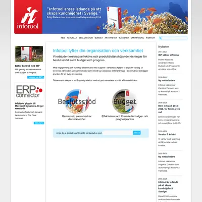 Infotool Nytt startsida 2017