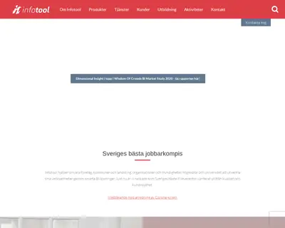 Infotool Nytt startsida 2021