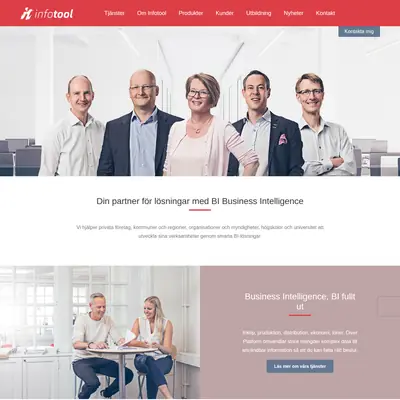 Infotool Nytt startsida 2025