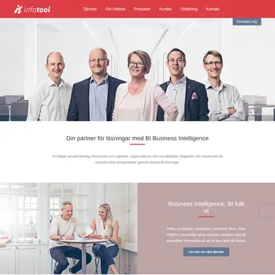 Infotool Nytt startsida 2026