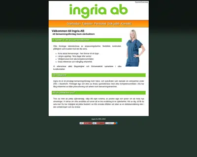 Ingria startsida 2014