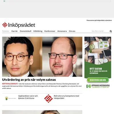 inkopsradet.se startsida 2020