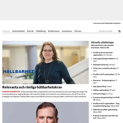 inkopsradet.se startsida 2025