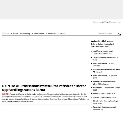 inkopsradet.se startsida 2026