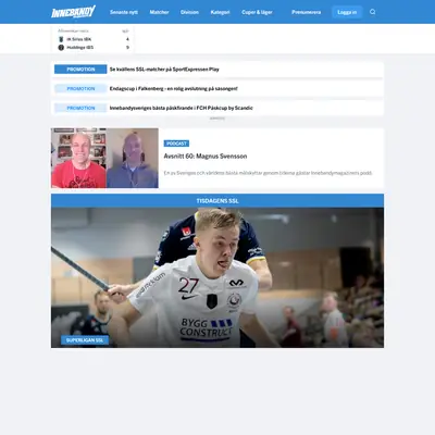 www.innebandymagazinet.se startsida 2022