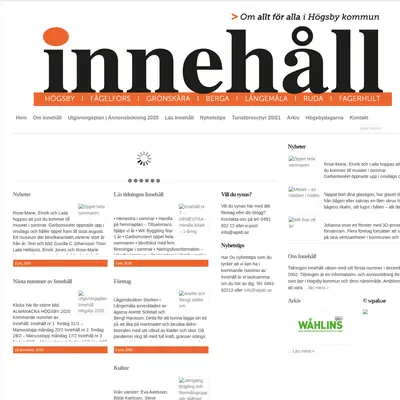 www.innehall.se startsida 2020