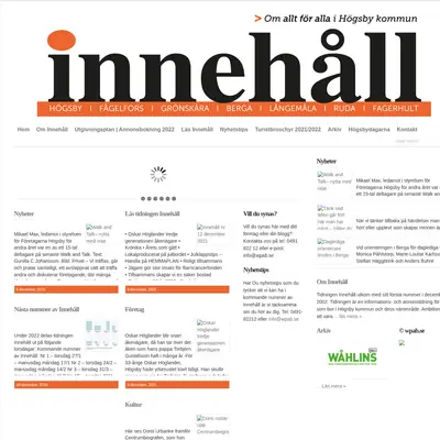 www.innehall.se startsida 2022