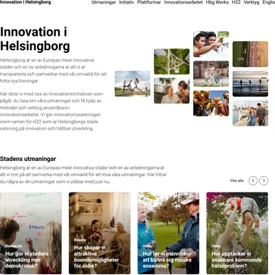 Mitt i Helsingborg startsida 2022