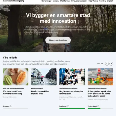 Mitt i Helsingborg startsida 2023