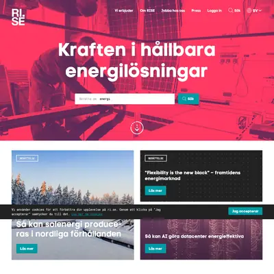 Innventia startsida 2020