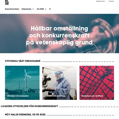 Innventia startsida 2025