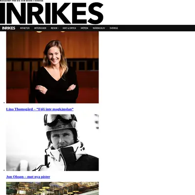 inrikesmagasin.se startsida 2014