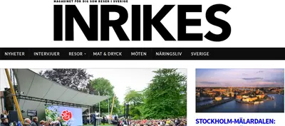 inrikesmagasin.se startsida 2015