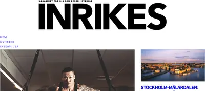 inrikesmagasin.se startsida 2016