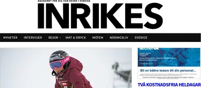 inrikesmagasin.se startsida 2018
