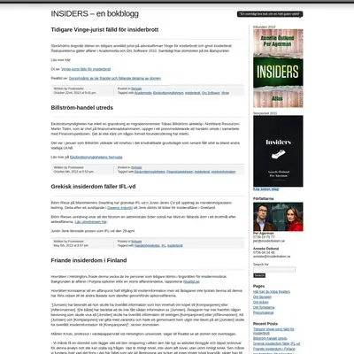 insiderboken.se startsida 2014