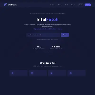intelfetch.net startsida 2026