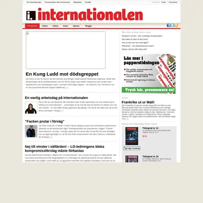 Internationalen startsida 2013