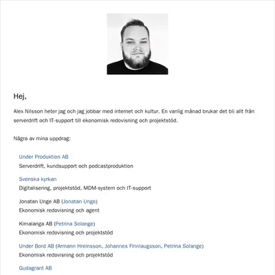 internetkultur.se startsida 2022