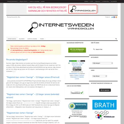 internetsweden.se startsida 2014