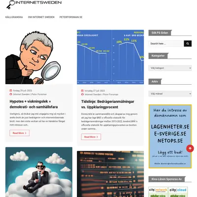 internetsweden.se startsida 2024