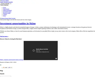 www.investinskane.com startsida 2012