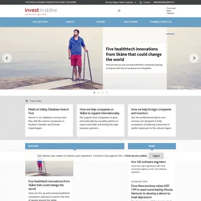 www.investinskane.com startsida 2018