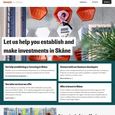 www.investinskane.com startsida 2024